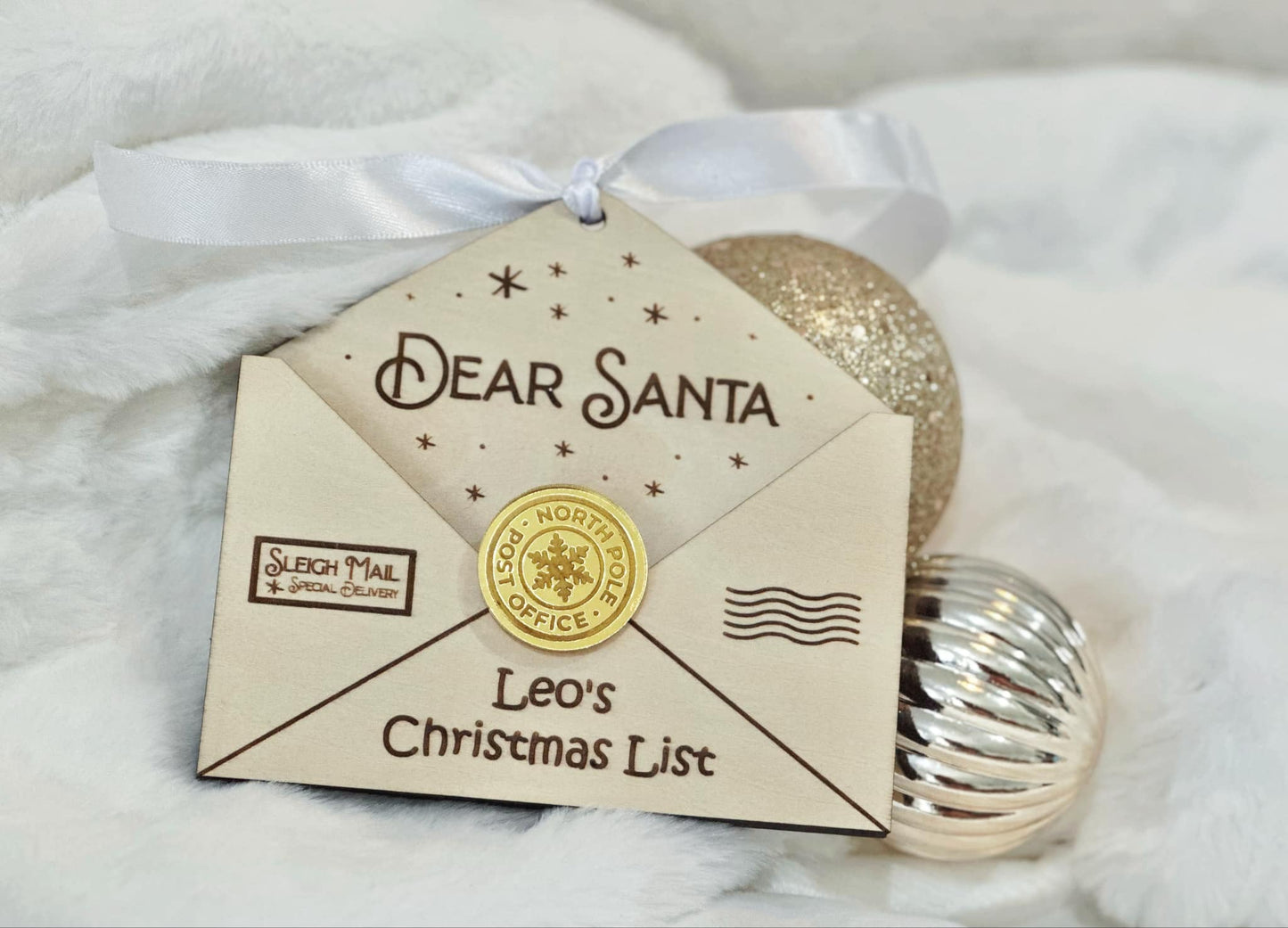 Christmas List Envelope
