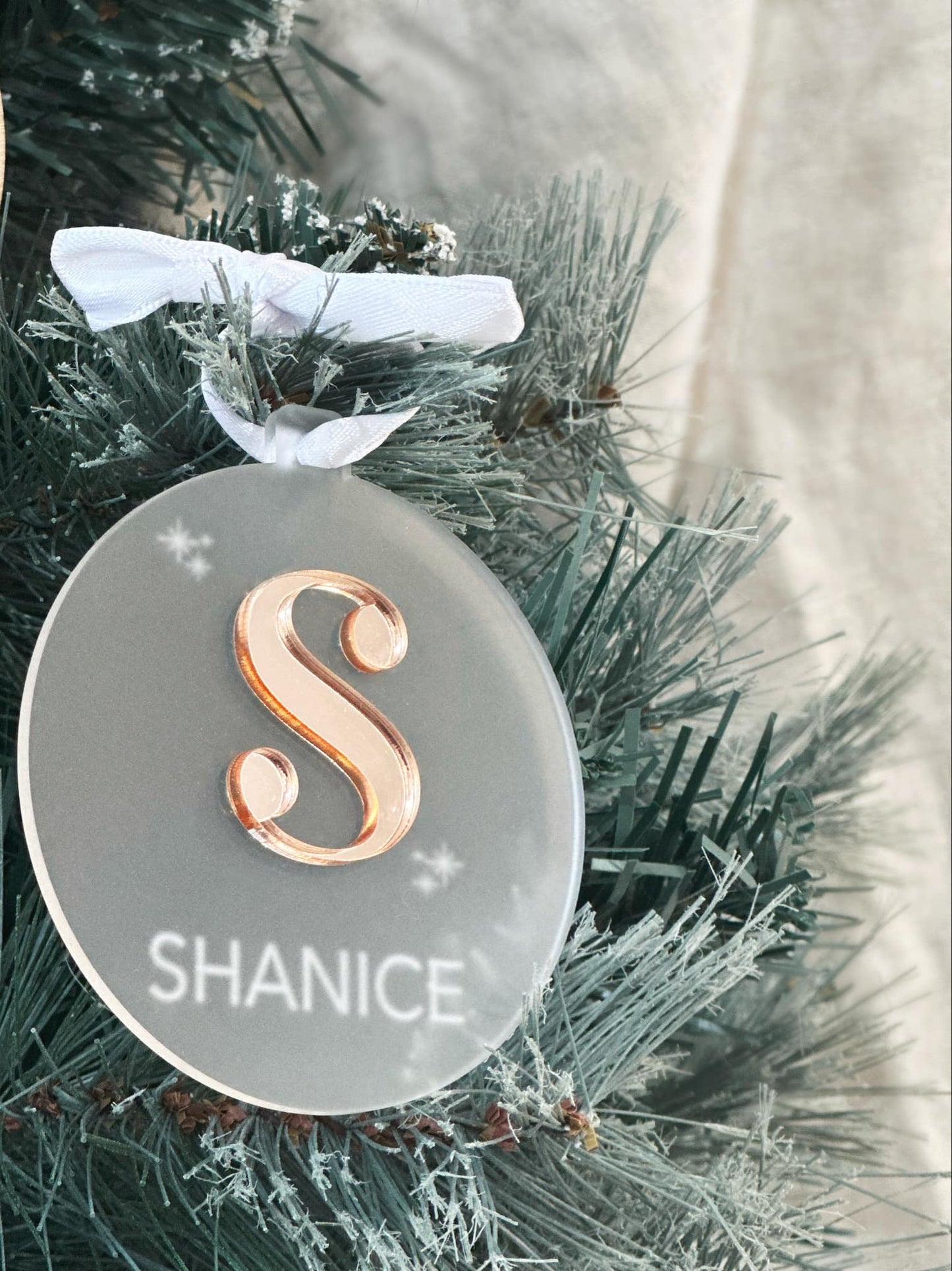 Personalised Christmas Tree Ornaments