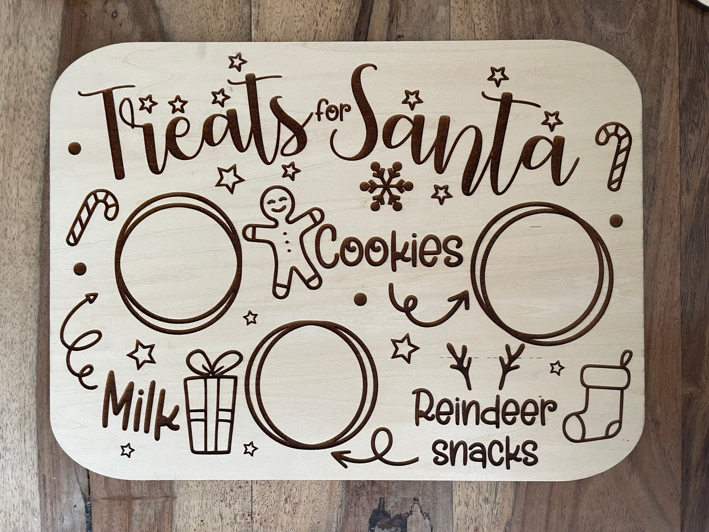 Treats for Santa Board