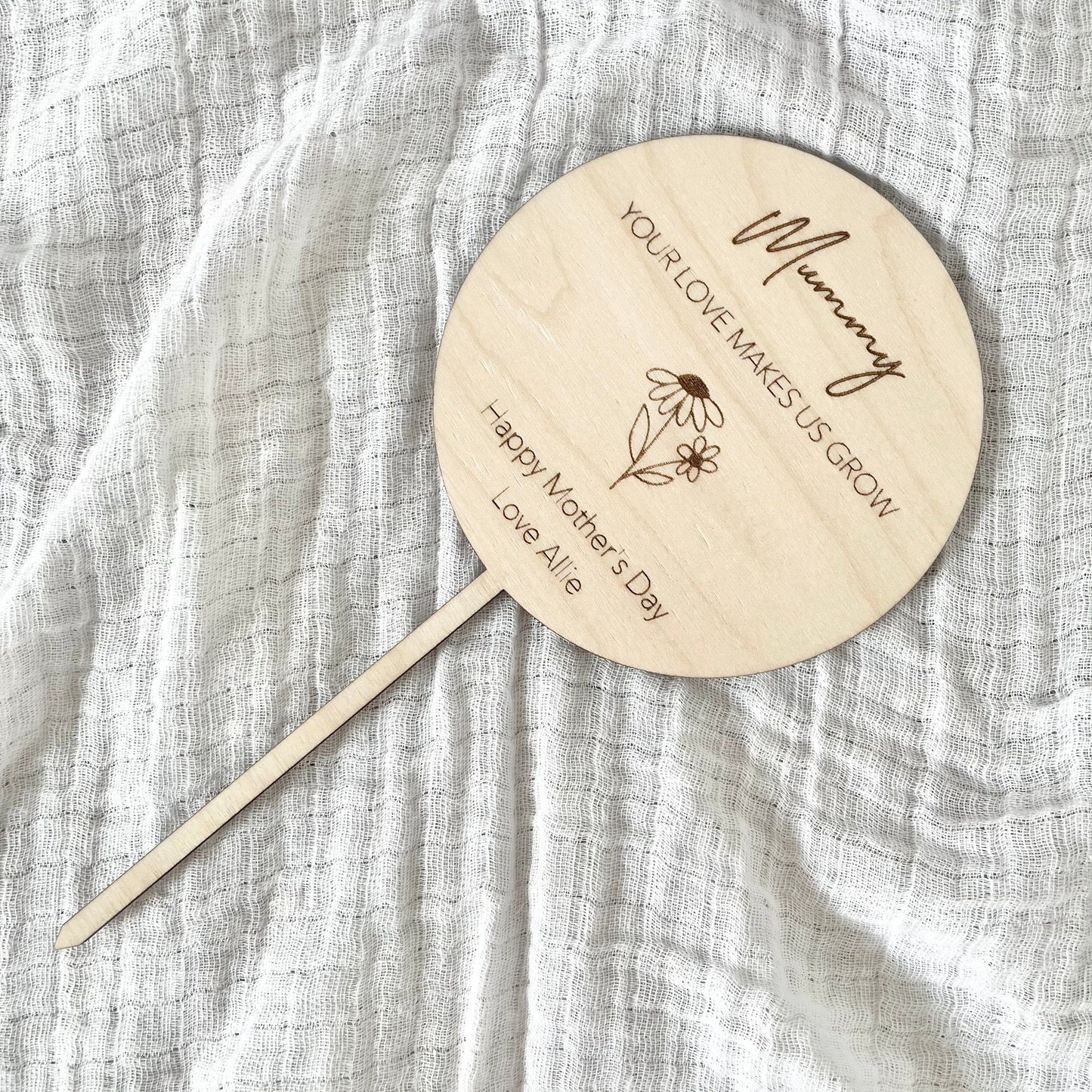 Mother's Day Planter Stick - Little Keep & Co