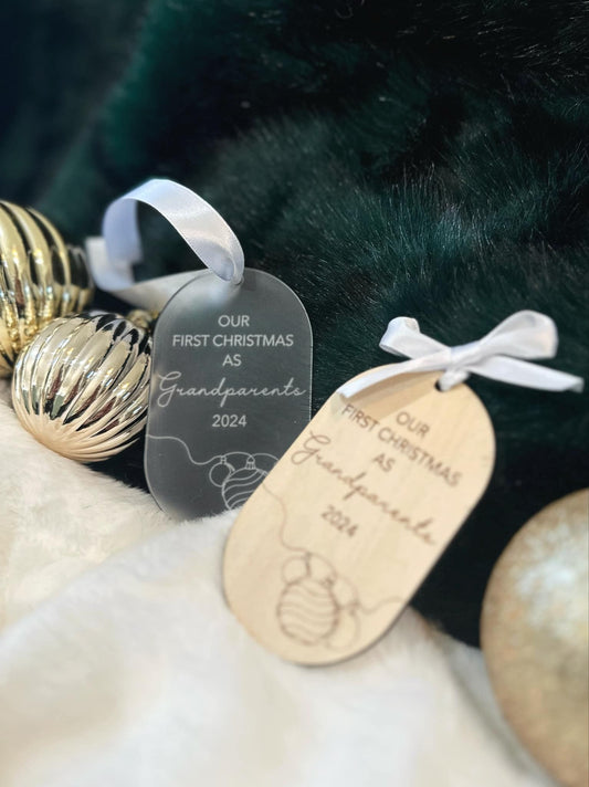 Christmas Tree Milestone Ornaments