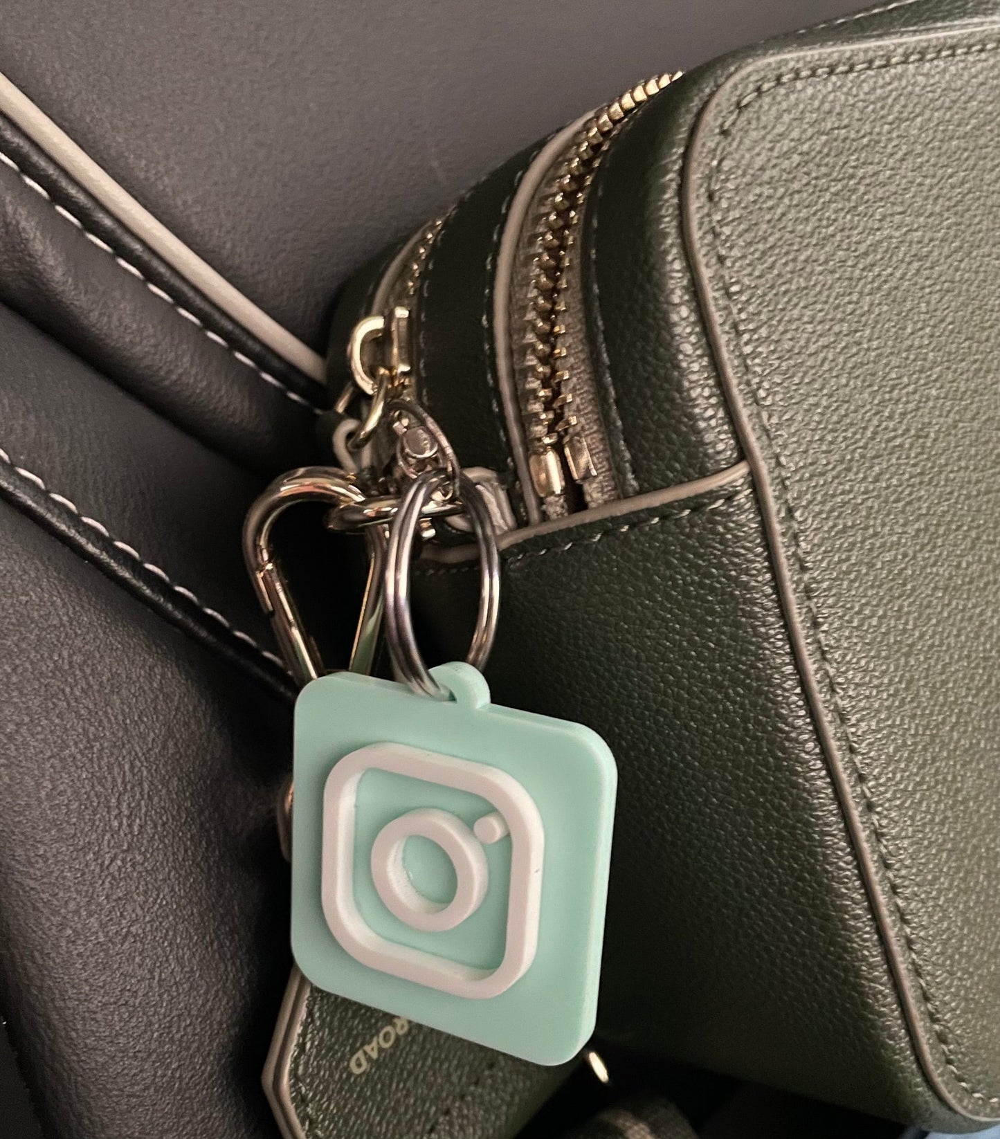 Business QR Code Keyring