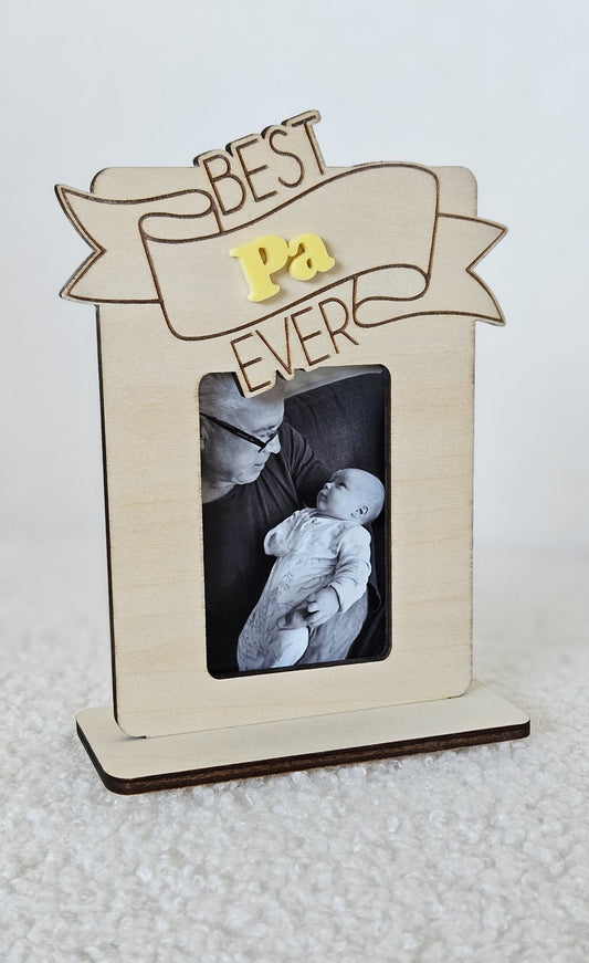 Father's Day Best Ever Photo Frame