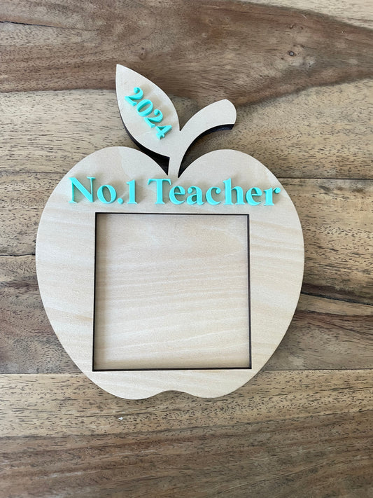 Teacher Post-it Note Holder - Blue