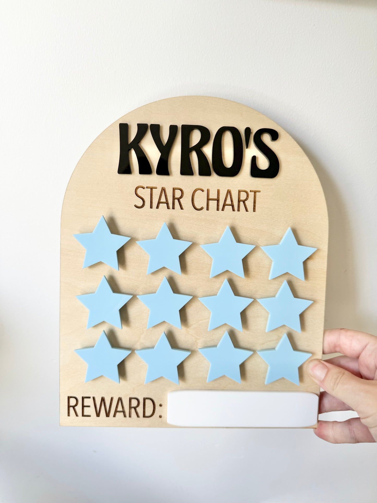 Personalised Star Rewards Chart