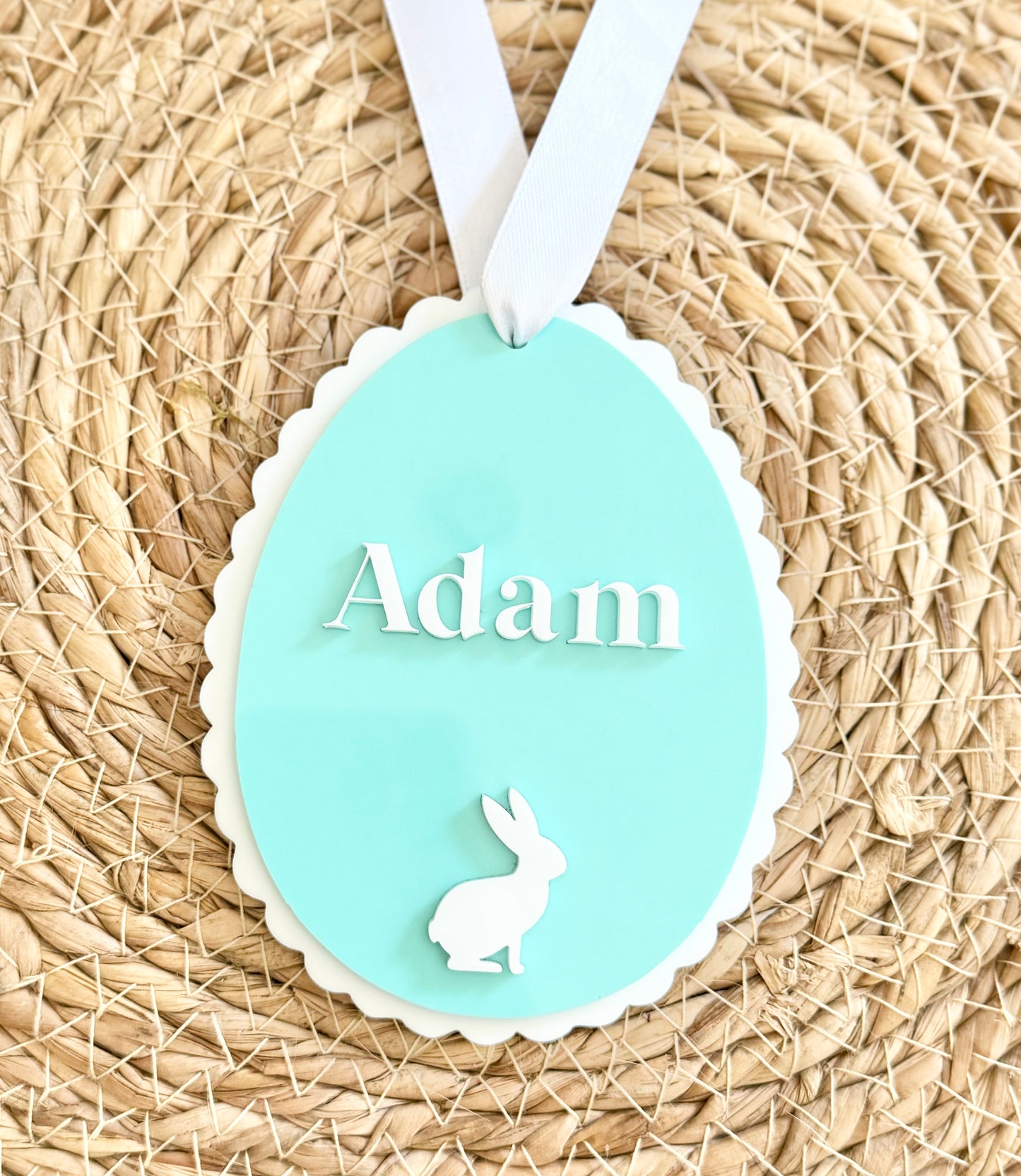 Personalised Easter Acrylic Gift Tag