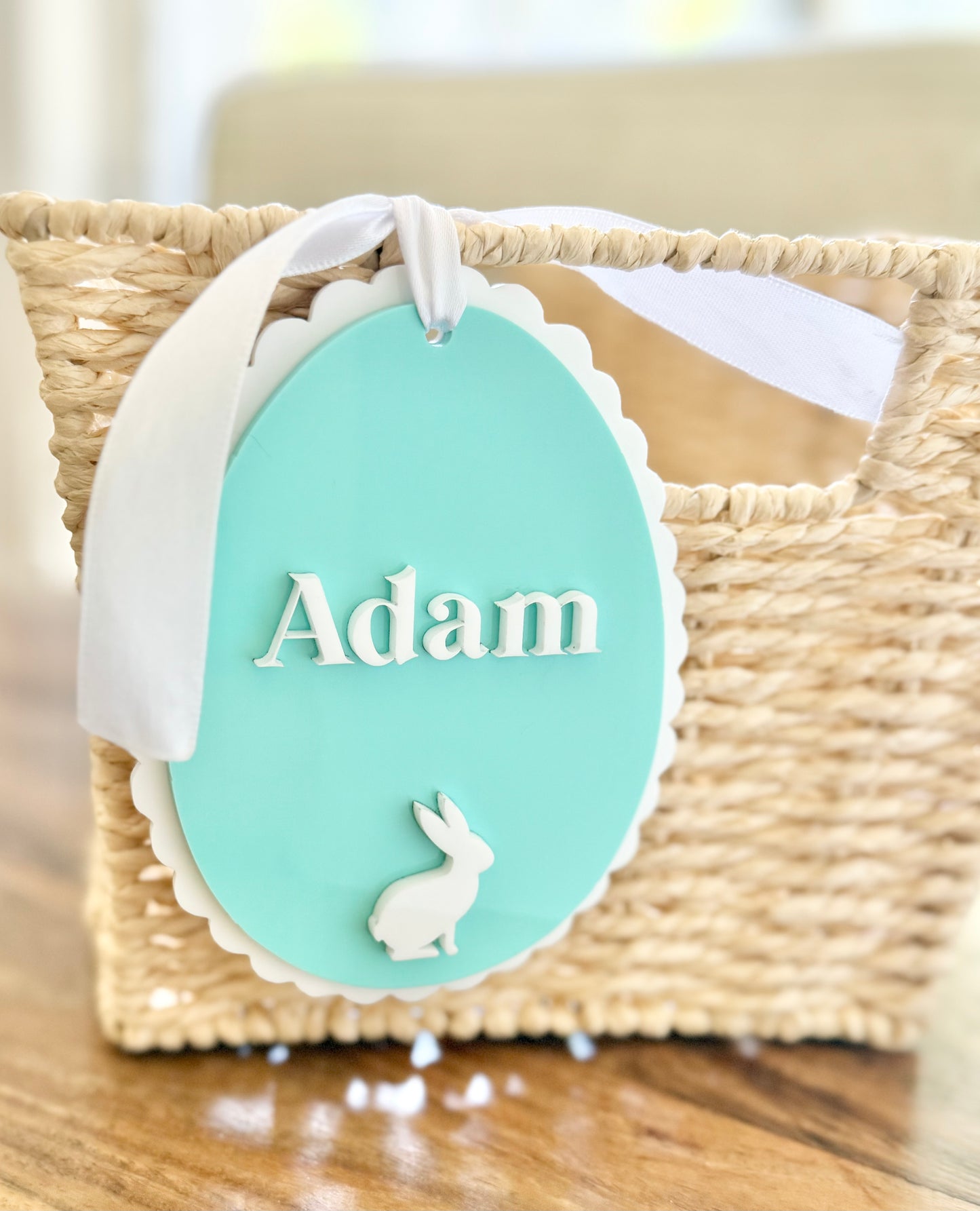 Personalised Easter Acrylic Gift Tag