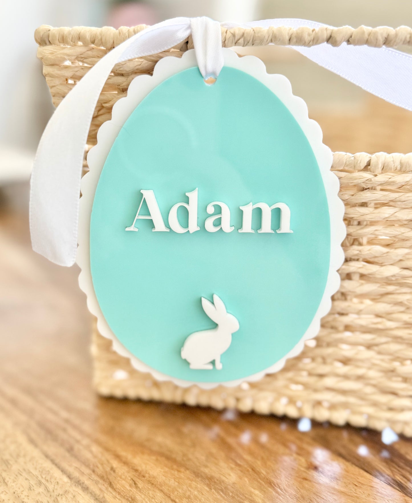 Personalised Easter Acrylic Gift Tag