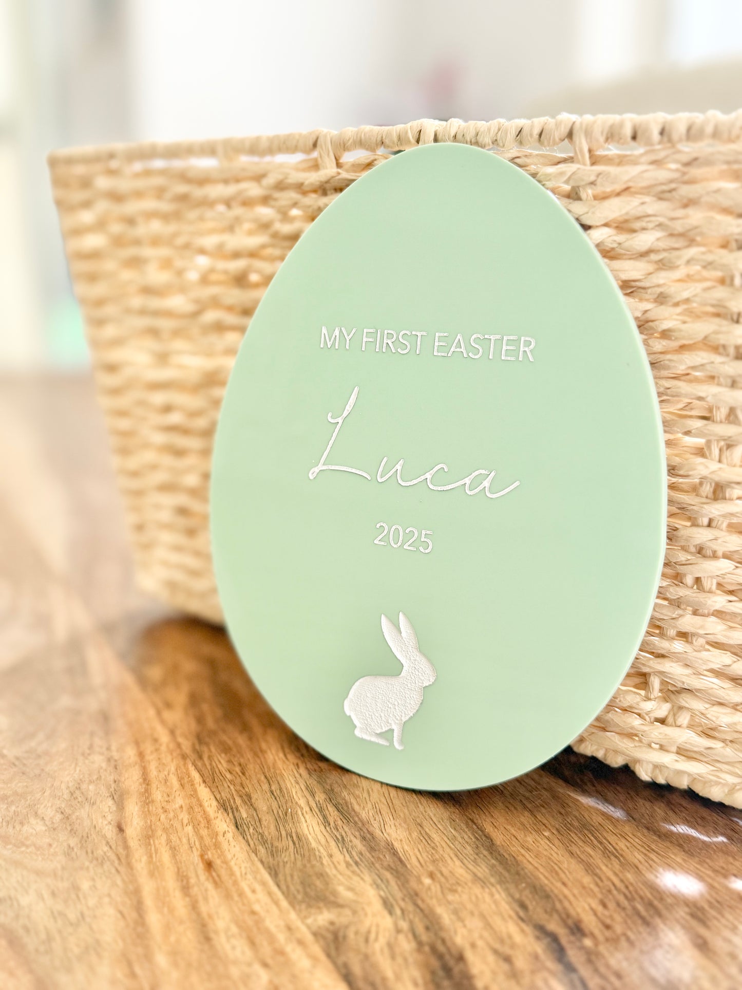 Acrylic My First Easter Plaque