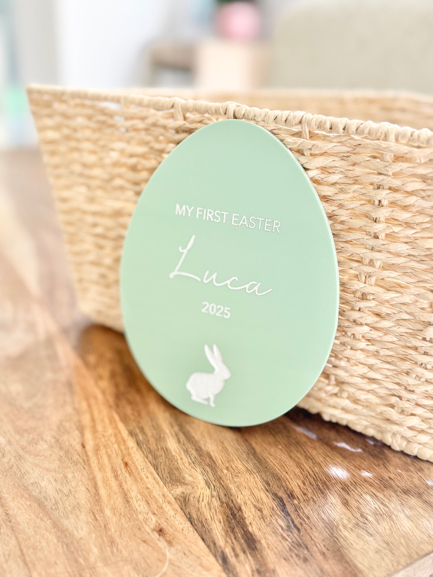 Acrylic My First Easter Plaque