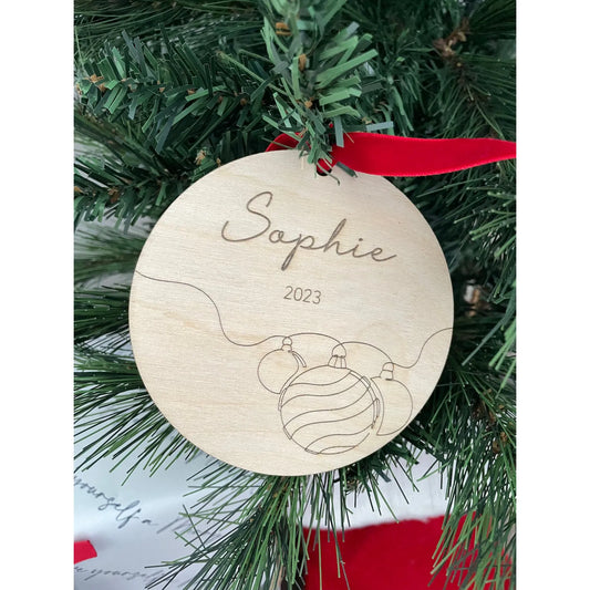 Bauble Christmas Tree Ornament - Little Keep & Co