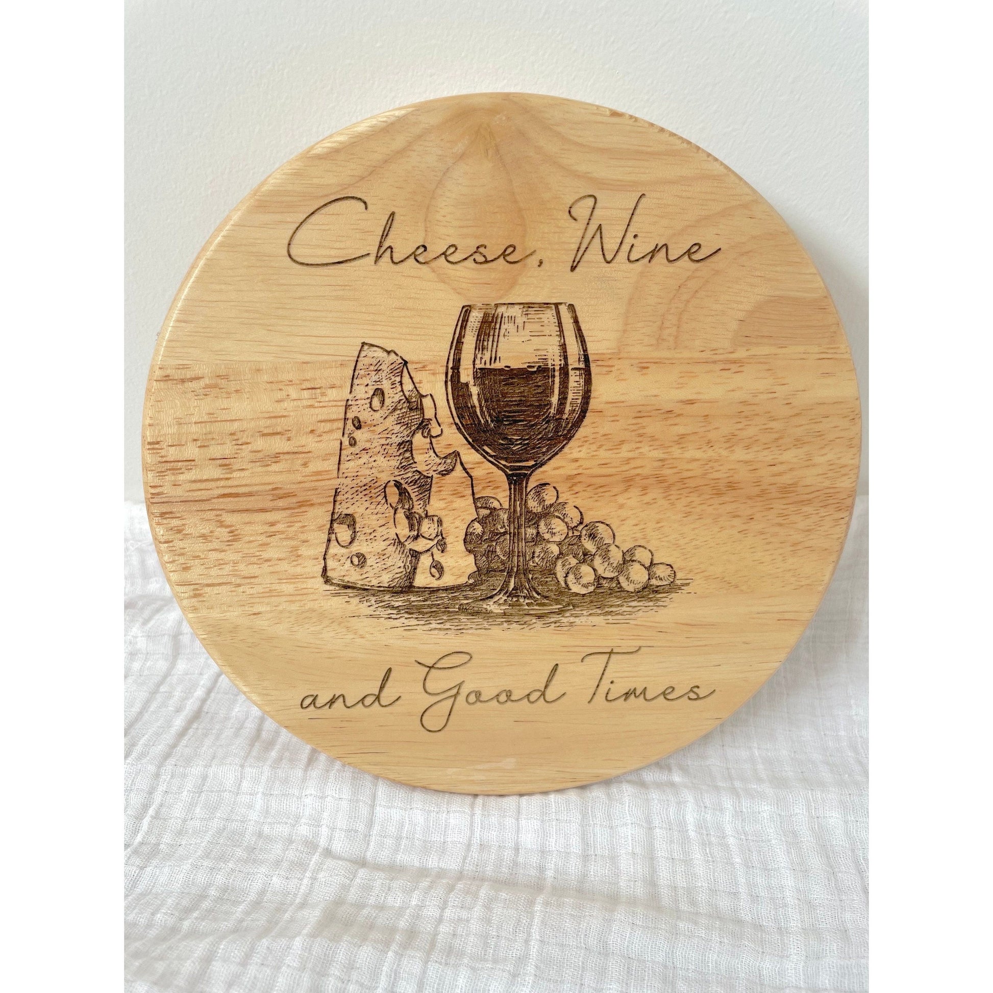 Engraved Cheeseboard & Knife Set - Little Keep & Co