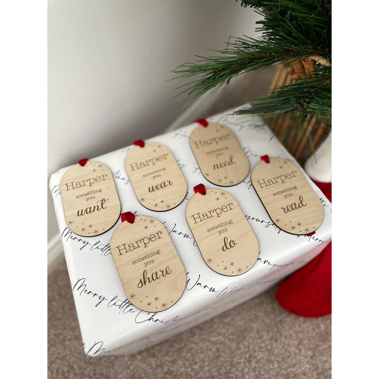 Something You Christmas Gift Tags - Set of 6 - Little Keep & Co