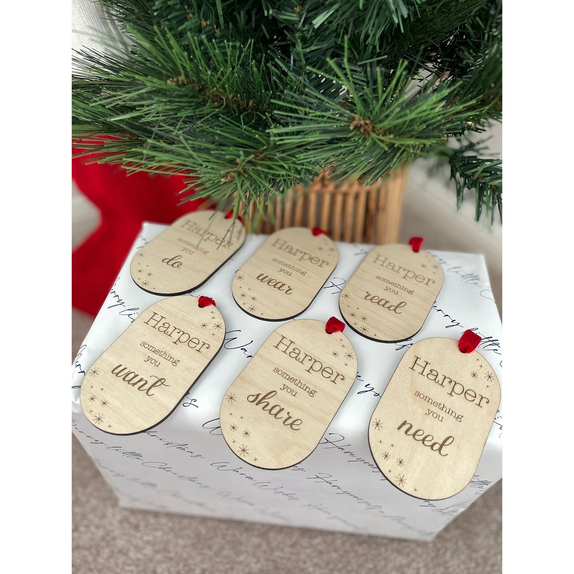 Something You Christmas Gift Tags - Set of 6 - Little Keep & Co